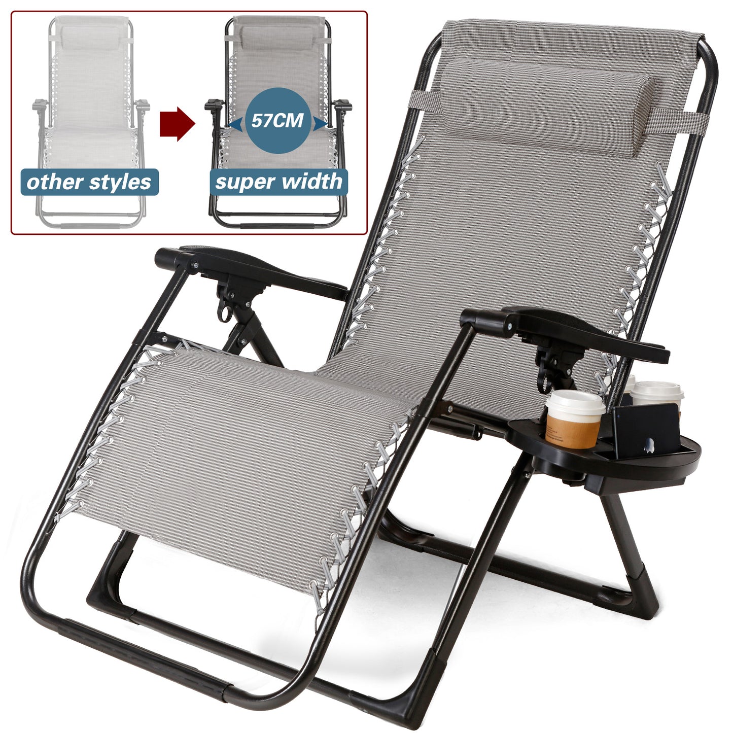 Folding Lounge Chairs / beach chair / swimming pool chair / sun bath chair