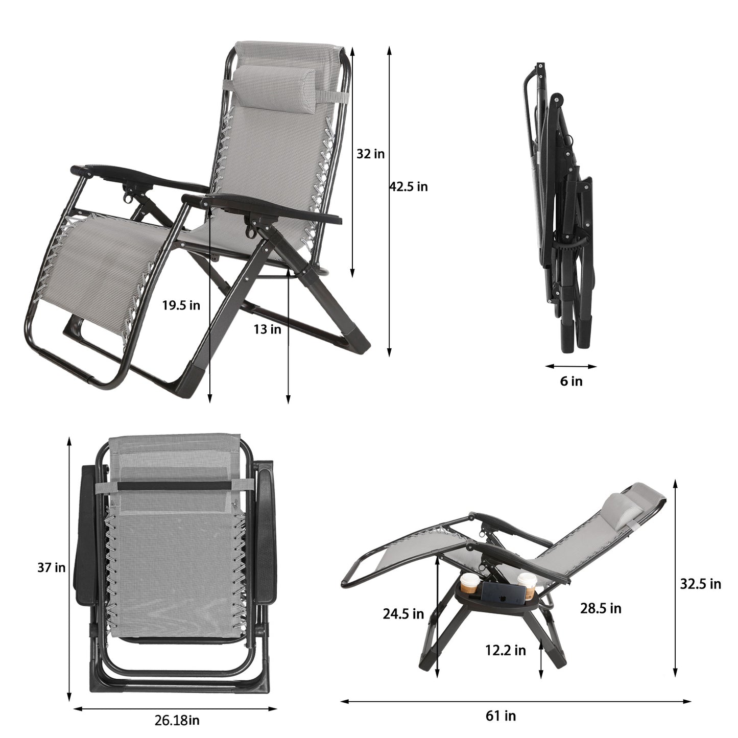 Folding Lounge Chairs / beach chair / swimming pool chair / sun bath chair