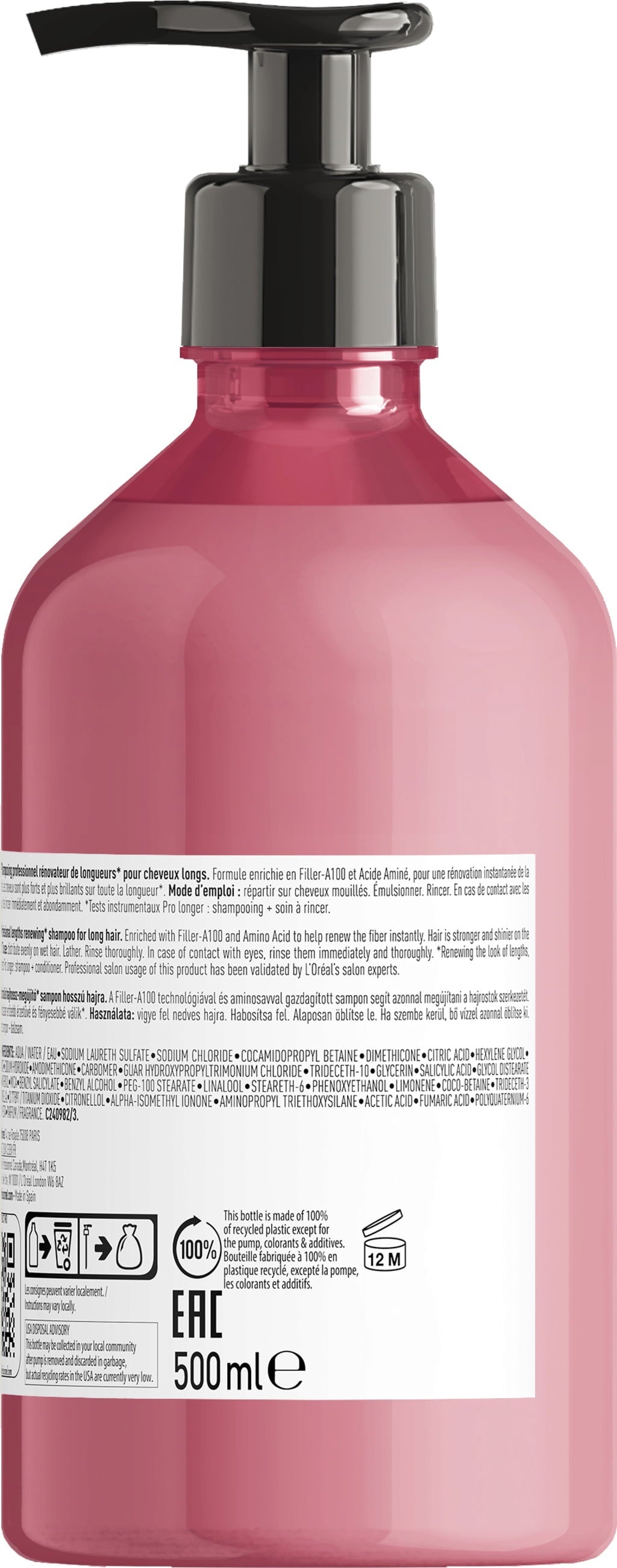 L'oreal Professionnel Pro Longer Shampoo 500ml
