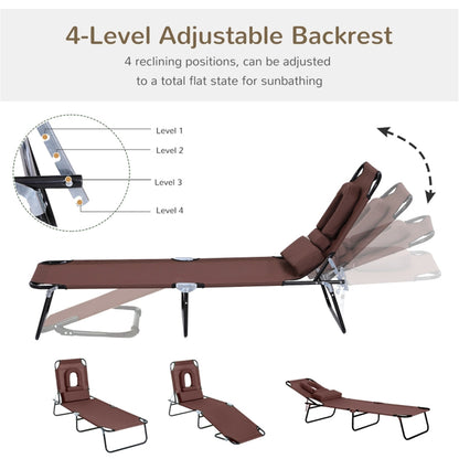 Folding Lounge Chairs / beach chair / swimming pool chair / sun bath chair
