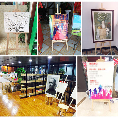 Studio Wooden Easel Display Art Craft Artist Wedding Stand Painting Easels DIY