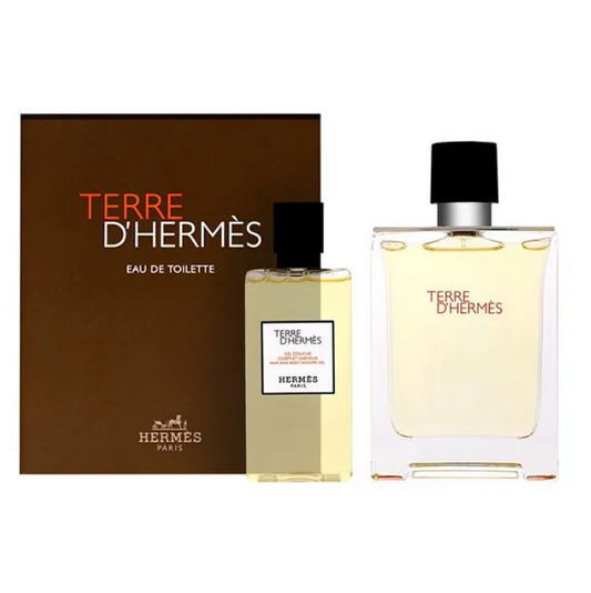 Hermes Terre D'Hermes Eau De Toilette Spray 100ml Set 2 Pieces