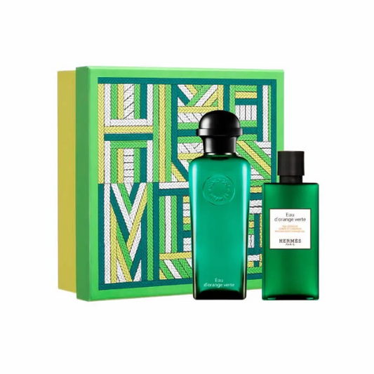 Hermes Eau D'Orange Verte Eau De Cologne Spray 100ml Set 2 Pieces