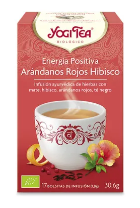Yogi Tea Positive Energy Cranberries Hibiscus 17 X 1