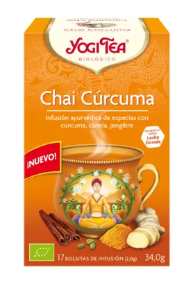 Yogi Tea Chai Curcuma 17 Bags X 2g