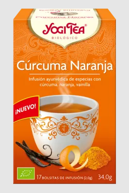 Yogi Tea Curcuma Naranja 17 X 2g
