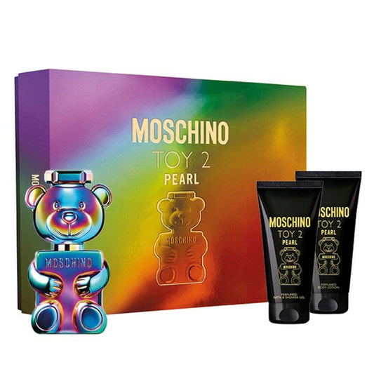 Moschino Toy 2 Pearl Edp50 B y Sgel50 Bl50 Toy 2 Pearl Gift Set Kids Fragrances Unisex