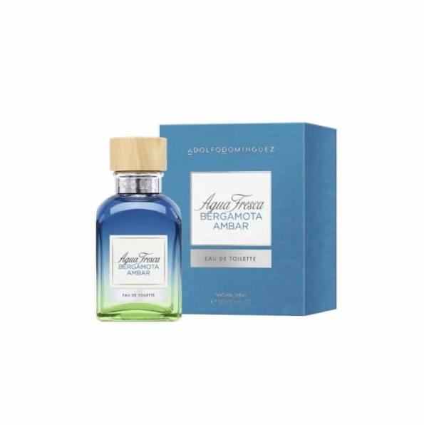 Adolfo Dominguez Agua Fresca Bergamota Ámbar Eau de Toilette Spray 120ml